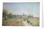 View of Pontoise, 1873 by Camille Pissarro