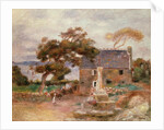The Farmhouse at Cagnes by Pierre Auguste Renoir