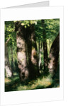 In the Forest of Fontainebleau by Pierre Auguste Renoir