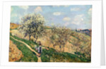 Springtime at Bougival by Alfred Sisley