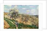 Springtime at Bougival by Alfred Sisley