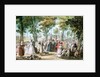 Promenade en Boulevard du Temple, 1788 by Jacques Francois Joseph Swebach