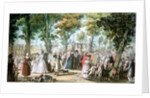Promenade en Boulevard du Temple, 1788 by Jacques Francois Joseph Swebach
