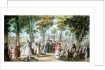 Promenade en Boulevard du Temple, 1788 by Jacques Francois Joseph Swebach