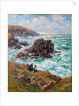 Côte de Clohars, Finistère, 1908 by Henry Moret