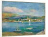 Port de pêche, Vue de Fontarabie depuis Hendaye, 1895 by Pierre Auguste Renoir