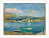Port de pêche, Vue de Fontarabie depuis Hendaye, 1895 by Pierre Auguste Renoir