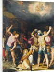 The Stoning of Saint Stephen by Orazio Samacchini
