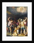 The Stoning of Saint Stephen by Orazio Samacchini