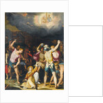 The Stoning of Saint Stephen by Orazio Samacchini