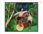 Unicycle Rider, 1911 by Ernst Ludwig Kirchner
