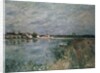The River Banks at Saint-Mammes by Alfred Sisley