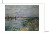 The River Banks at Saint-Mammes by Alfred Sisley