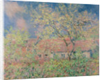 Springtime at Giverny, c.1880 by Claude Monet