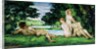 Bathers, Male and Female by Paul Cezanne