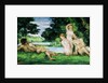 Bathers, Male and Female by Paul Cezanne