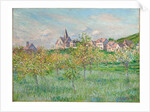 Printemps à Giverny, effet d'après-midi, 1885 by Claude Monet