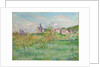 Printemps à Giverny, effet d'après-midi, 1885 by Claude Monet