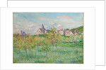 Printemps à Giverny, effet d'après-midi, 1885 by Claude Monet