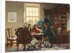 Drafting the Declaration of Independence in 1776, 1944 by Newell Convers Wyeth