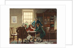 Drafting the Declaration of Independence in 1776, 1944 by Newell Convers Wyeth