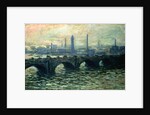 Waterloo Bridge, 1902 by Claude Monet