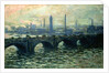 Waterloo Bridge, 1902 by Claude Monet