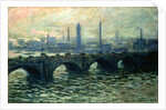 Waterloo Bridge, 1902 by Claude Monet