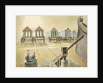 Aldeburgh Bathing Machines, 1938 by Eric Ravilious