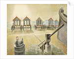 Aldeburgh Bathing Machines, 1938 by Eric Ravilious