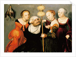 Hercules at the court of Omphale, 1533 by Lucas the Elder Cranach