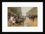 Rue Royale, Paris, 1898 by Louis de Schryver