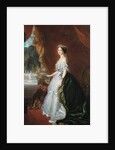 Full-length portrait of Empress Eugénie by Franz Xaver Winterhalter
