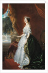 Full-length portrait of Empress Eugénie by Franz Xaver Winterhalter
