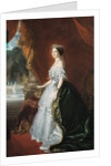 Full-length portrait of Empress Eugénie by Franz Xaver Winterhalter