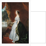 Full-length portrait of Empress Eugénie by Franz Xaver Winterhalter