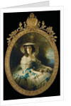 Portrait of Empress Eugenie by Franz Xaver Winterhalter
