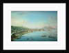 Naples from the Bay, with Mt. Vesuvius in the Background by Antonio Joli