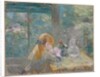 Dans la véranda, 1884 by Berthe Morisot