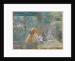 Dans la véranda, 1884 by Berthe Morisot
