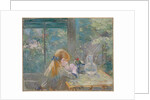 Dans la véranda, 1884 by Berthe Morisot