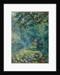 Trail in the woods, c.1874-77 by Pierre Auguste Renoir
