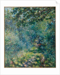 Trail in the woods, c.1874-77 by Pierre Auguste Renoir