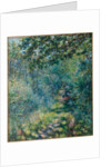 Trail in the woods, c.1874-77 by Pierre Auguste Renoir