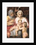 The Holy Family with Saint John the Baptist, 1546 by Frans Floris