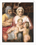 The Holy Family with Saint John the Baptist, 1546 by Frans Floris