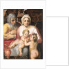 The Holy Family with Saint John the Baptist, 1546 by Frans Floris