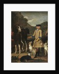 Edward, Lord Seymour, with his horse, groom and dogs, in a landscape by John Wootton