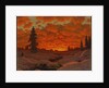 Winter Landscape by Ivan Fedorovich Choultse