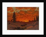 Winter Landscape by Ivan Fedorovich Choultse